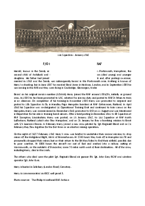 A preview of a PDF biography for Aspey, Harold Edward